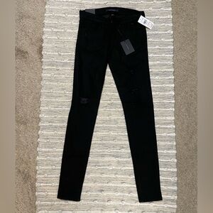NWT FLYING MONKEY BLACK JEANS DISRESSED